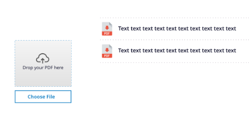 Latters and PDF upload